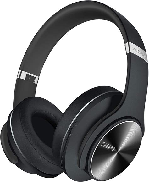 0 & Bulit-in MicDual 40mm large-aperture driver units and Bluetooth. . Doqaus headphones
